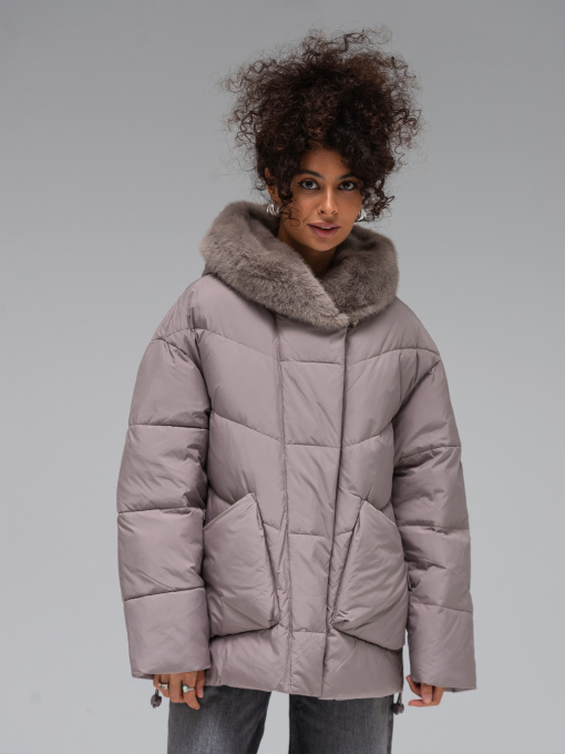 Куртки и дубленки VIVA WEAR модель 5187-mokko Фото