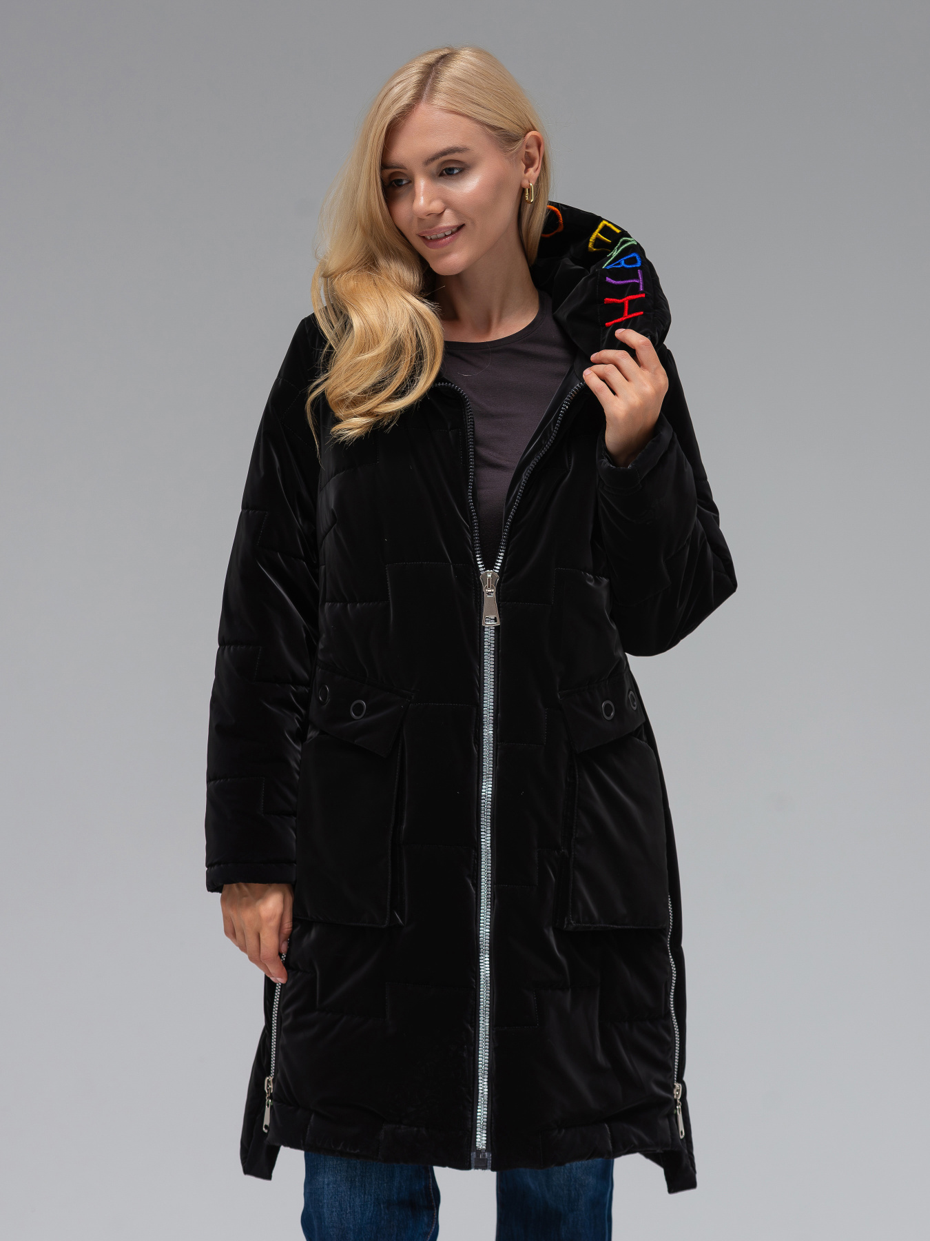 Куртки и дубленки VIVA WEAR модель 71081-blk Фото