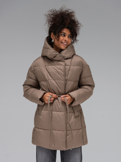 Куртки и дубленки VIVA WEAR модель 5089-beige Фото