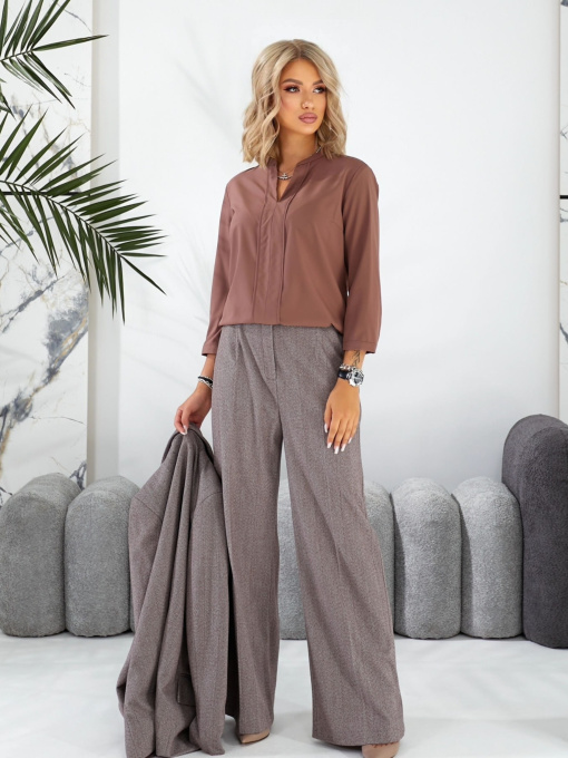 Сорочки LadyLike модель ll806110085-korichnevij Фото