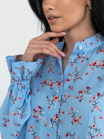 Сорочки RiMari модель 0124-blakitnij-print Фото