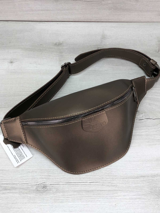 Сумки WeLassie модель sumka-bananka-zhnocha-tery-bronza Фото