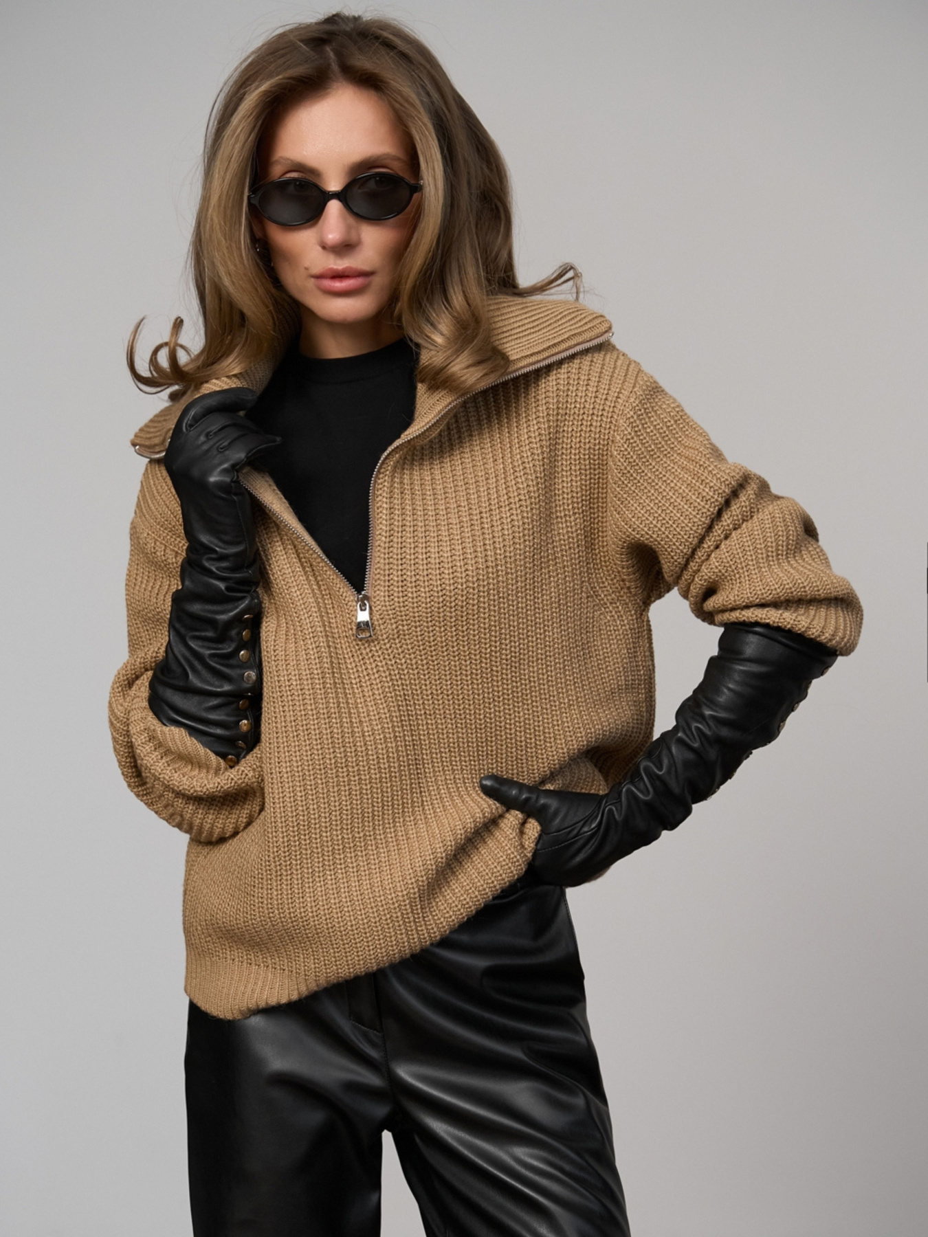 Светри та кардигани TrikoBakh модель 2761-psok Фото