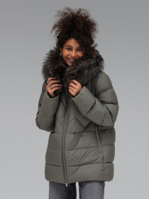Куртки и дубленки VIVA WEAR модель 565-oliva Фото