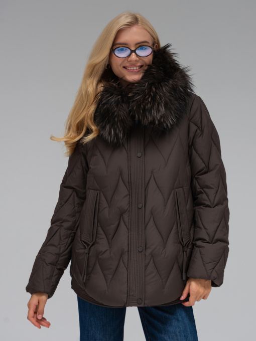 Куртки и дубленки VIVA WEAR модель 550-choco Фото