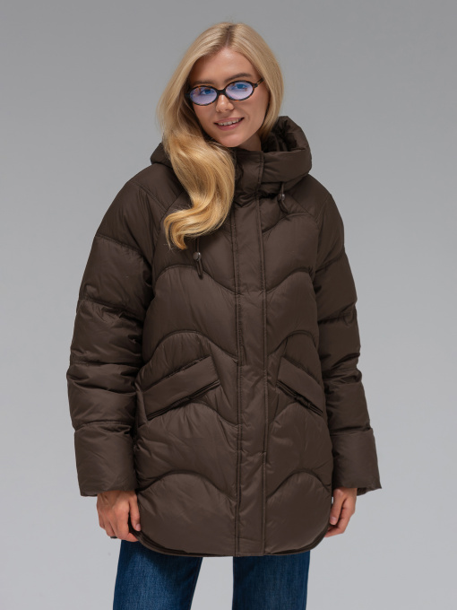Куртки и дубленки VIVA WEAR модель 5190-brown Фото