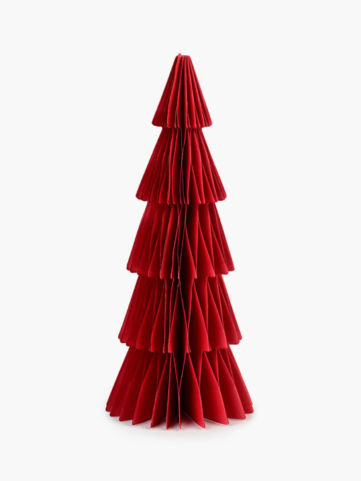 Елка декоративная бумажная MBM HOME модель DH-NY-91 DARK RED Фото