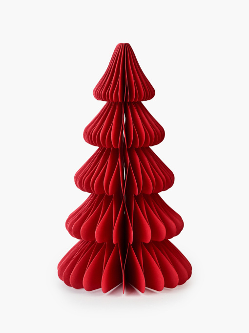 Елка декоративная бумажная MBM HOME модель DH-NY-92 DARK RED Фото