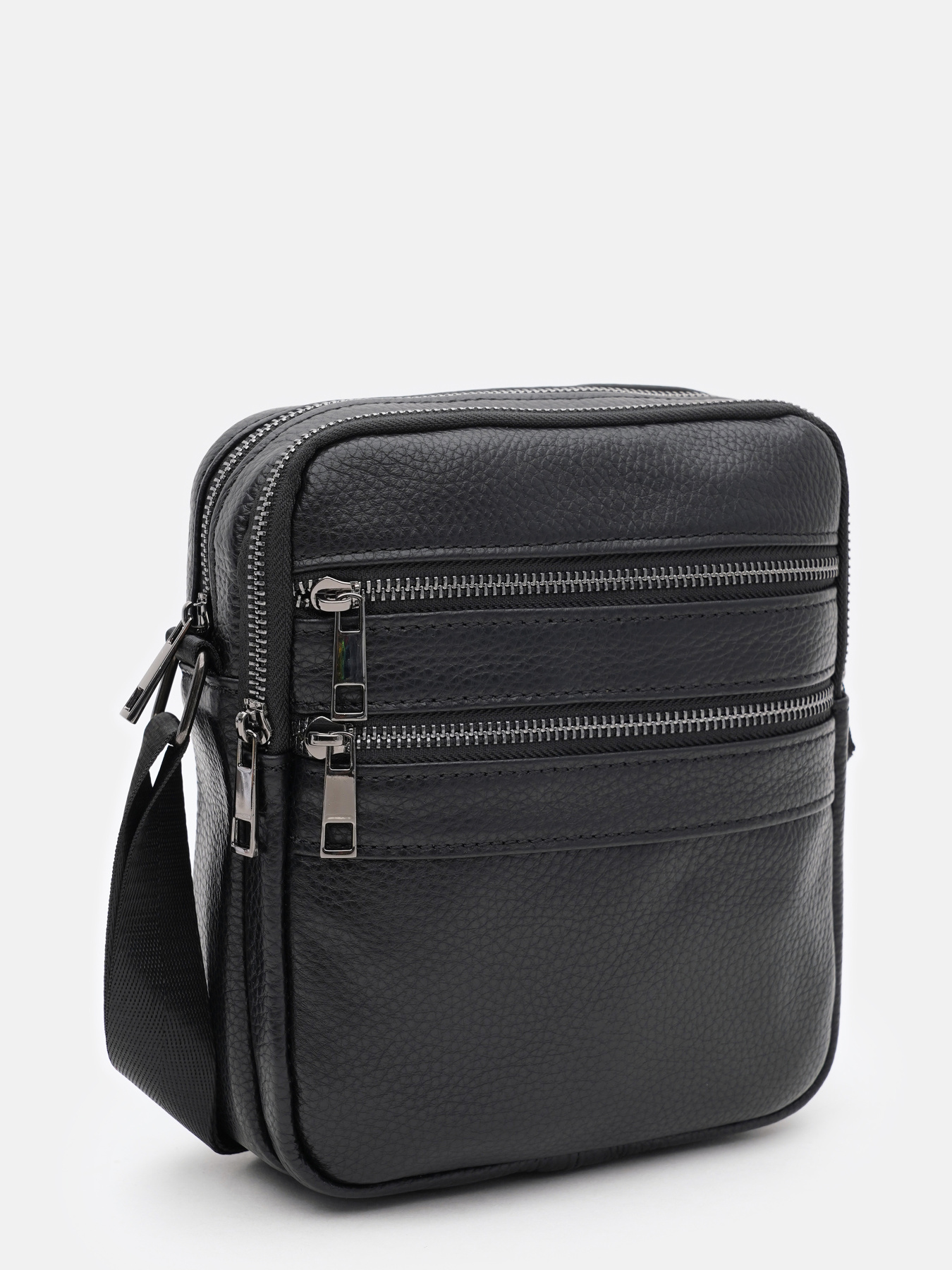 Сумки Borsa Leather модель K13647bl-black Фото