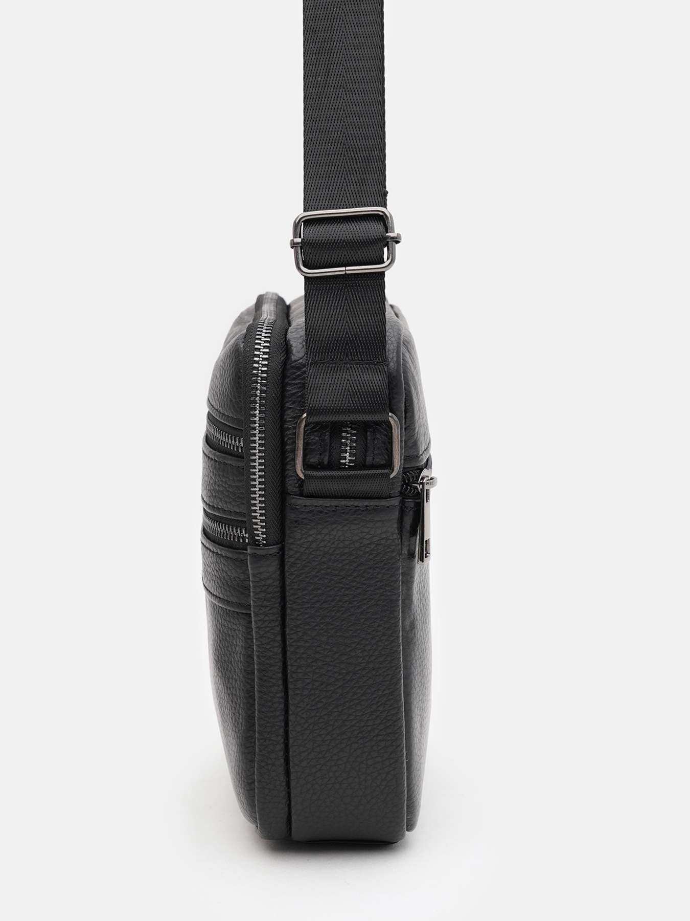 Сумки Borsa Leather модель K13647bl-black Фото