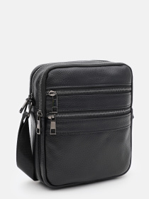 Сумки Borsa Leather модель K13647bl-black Фото