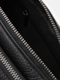 Сумки Borsa Leather модель K13647bl-black Фото