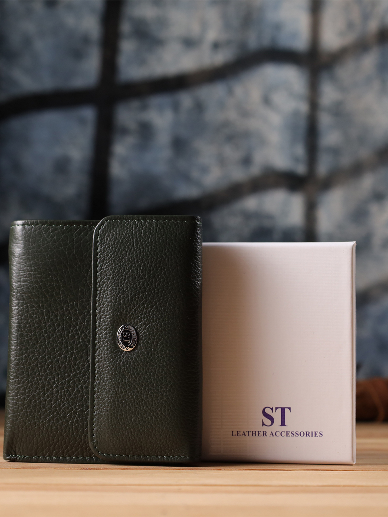 Кошельки ST Leather Accessories модель bag24_23074 Фото