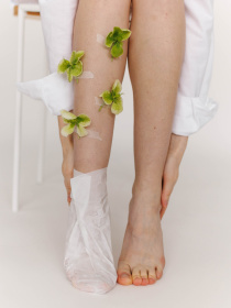 Маска шкарпетки для ніг, для стоп Magnesium Foot Mask Magnesium Goods модель 681672 Фото