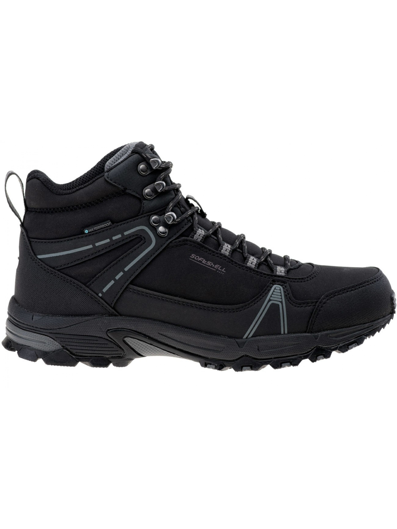 Черевики та чоботи Hitec Hapiter mid wp модель HAPITER MID WP-BLACK/MID GREY Фото