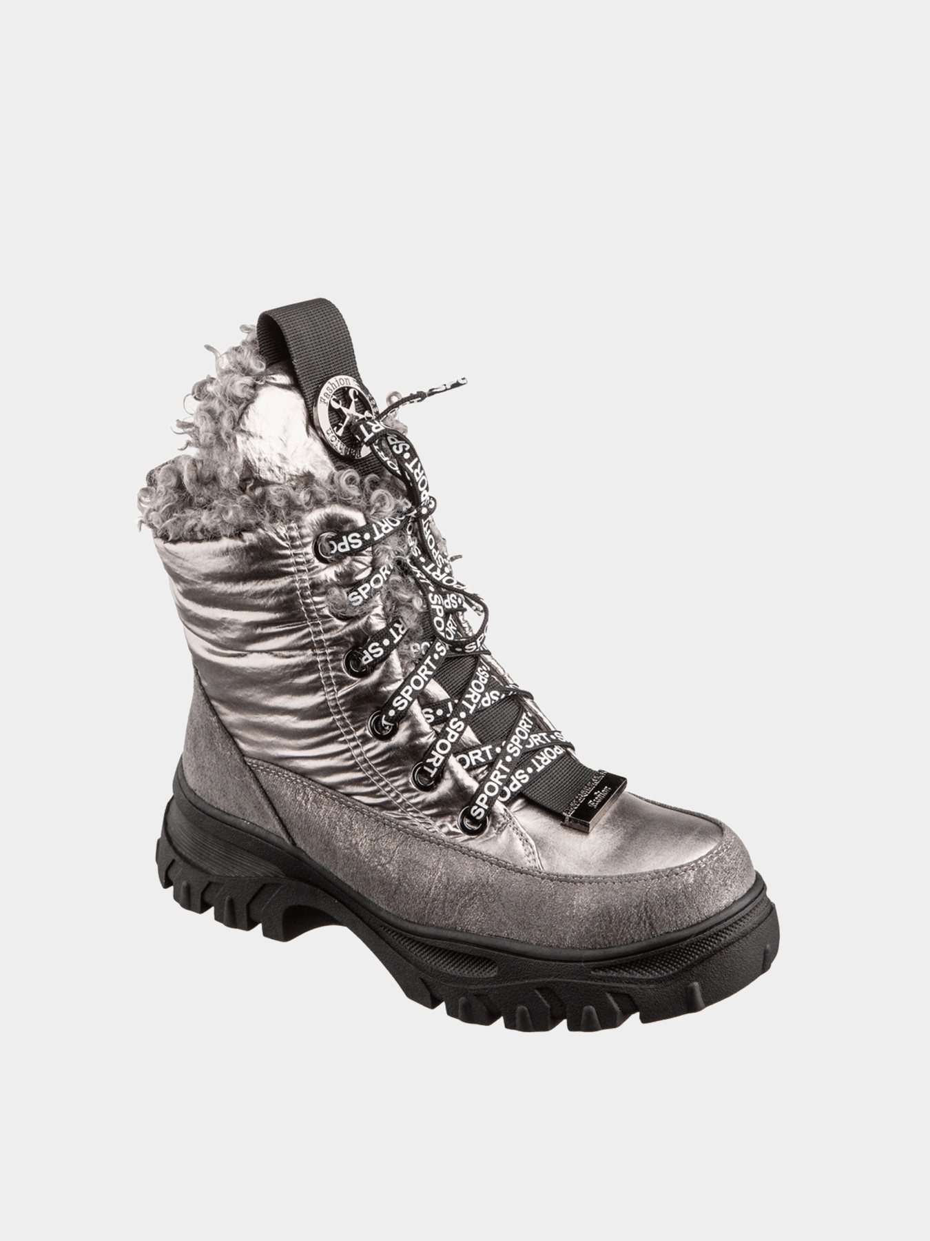 Черевики та чоботи Casual модель Кеж-6050-193 silver-192 Фото
