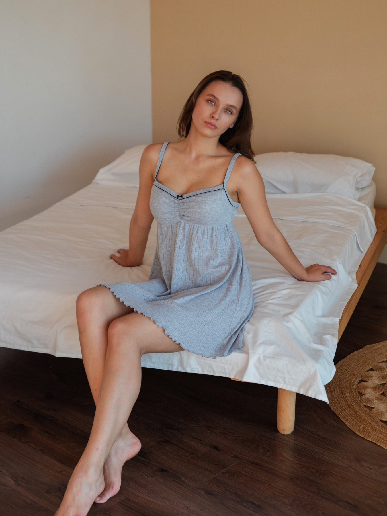 Одежда для дома и сна N.EL модель 1631-71_gray Одежда для дома и сна N.EL модель 1631-71_gray Фото