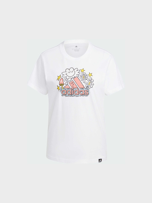 Футболки и поло Adidas Graphics модель IB4887 Фото