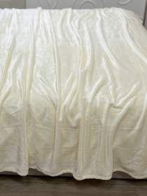 Покривало Well Soft молочного кольору Coconut milk Ecotton модель 24916 Фото