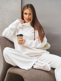 Костюми ISSA Plus модель 15365_молочный Фото