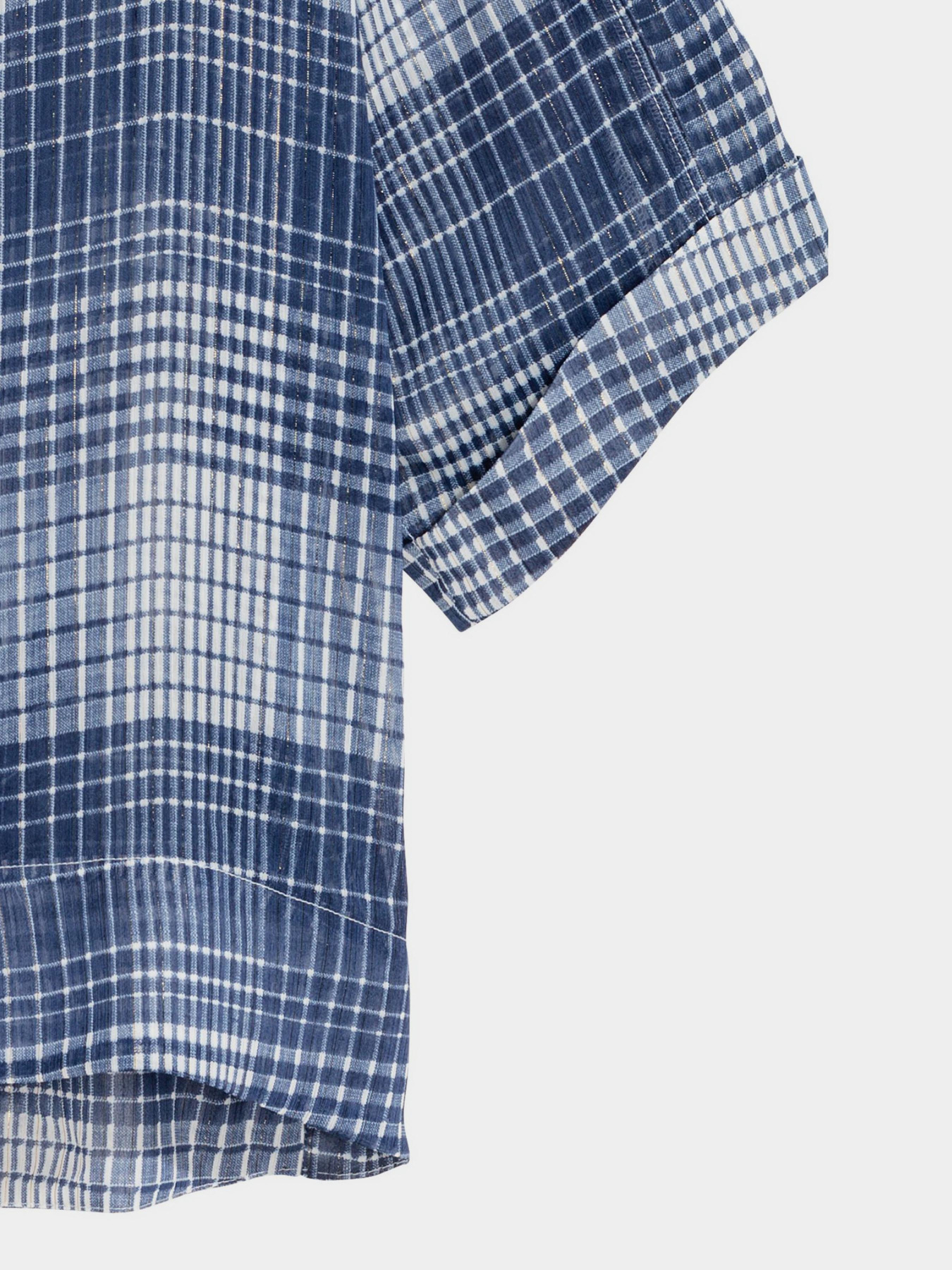 Сорочки H&M модель 5228466RP21_синий в клетку Фото