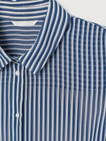 Сорочки H&M модель 7519960sm_сине-белая полоска Фото