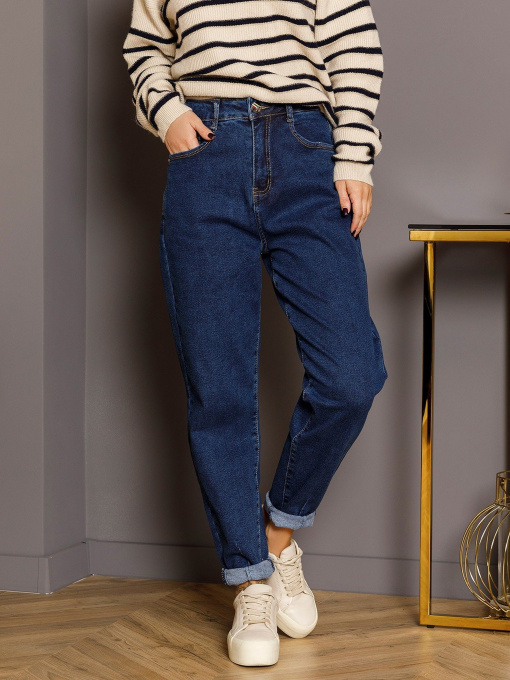 Джинси ISSA Plus модель WN20-223_blue Фото