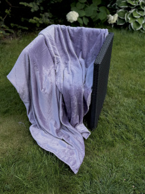 Покривало Well Soft фіолетового кольору Lavender Ecotton модель 22626 Покривало Well Soft фіолетового кольору Lavender Ecotton модель 22626 Фото