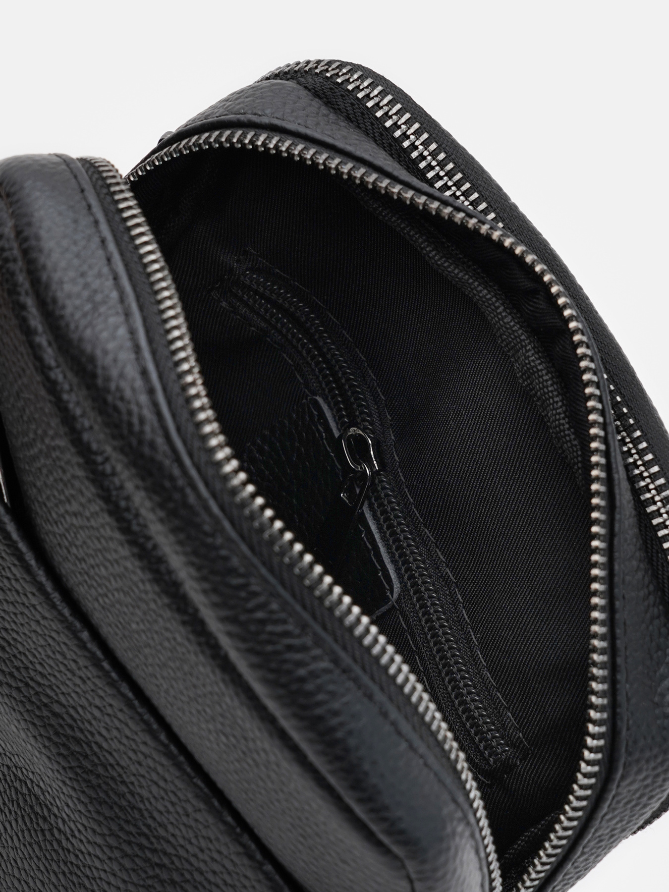 Сумки Borsa Leather модель K166365bl-black Фото