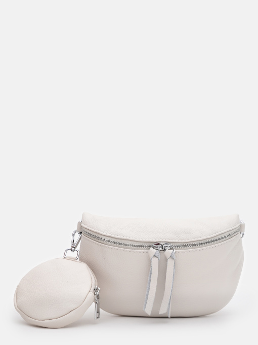 Сумки Borsa Leather модель K15-5813w-white Фото