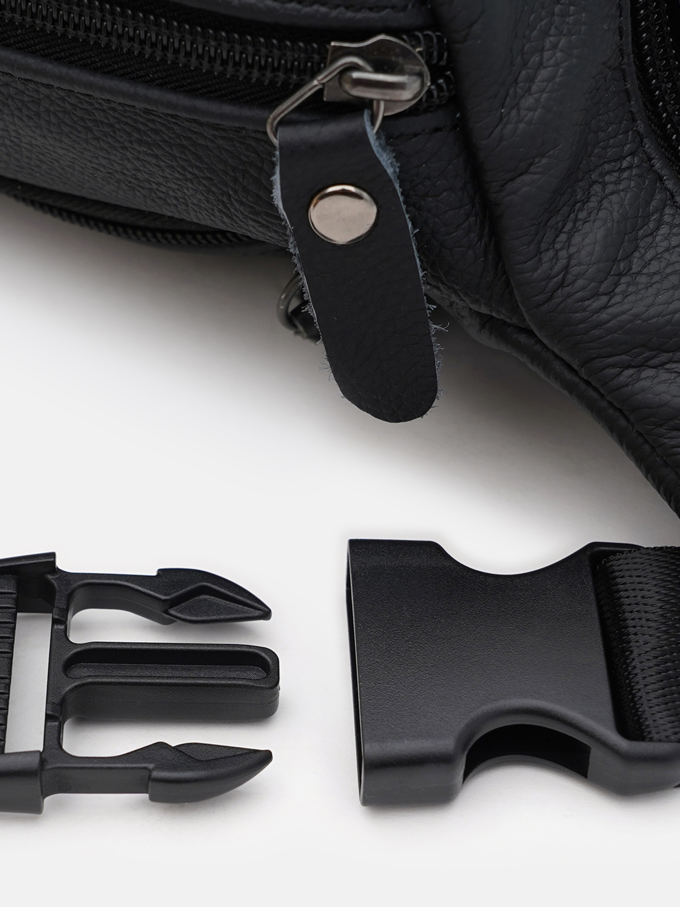 Сумки Borsa Leather модель K1429f-black Фото
