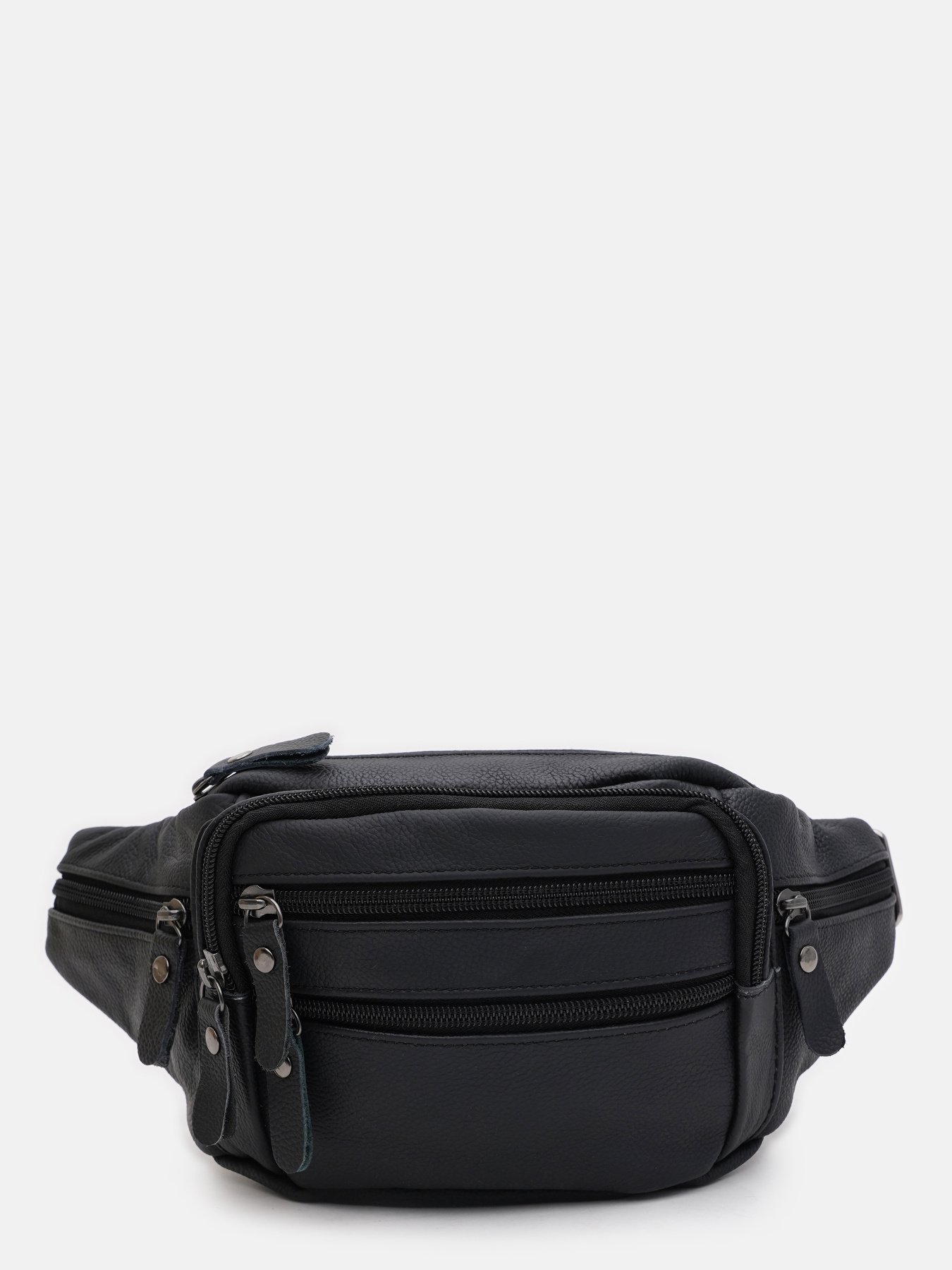 Сумки Borsa Leather модель K1429f-black Фото
