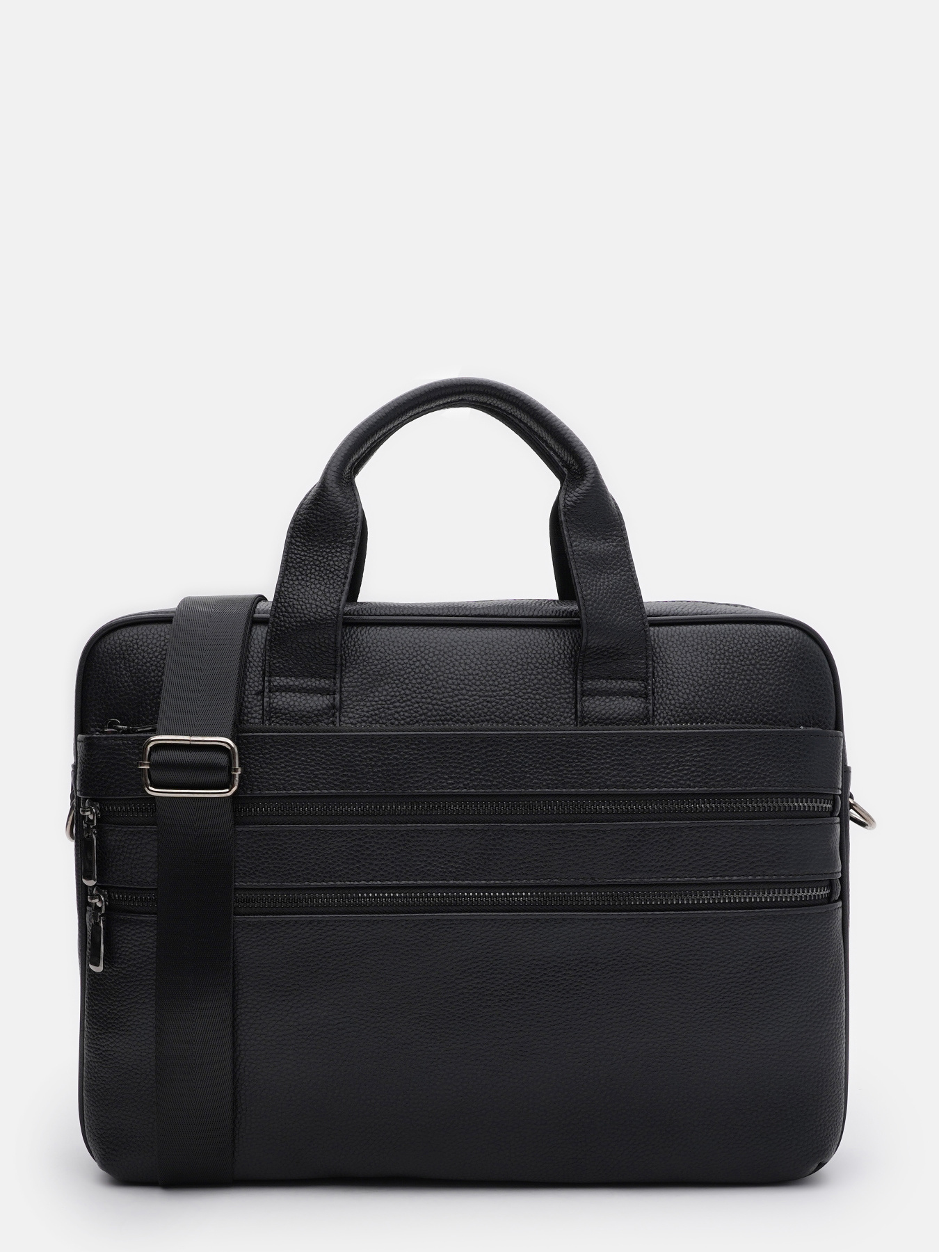 Сумки Borsa Leather модель K166458bl-black Фото