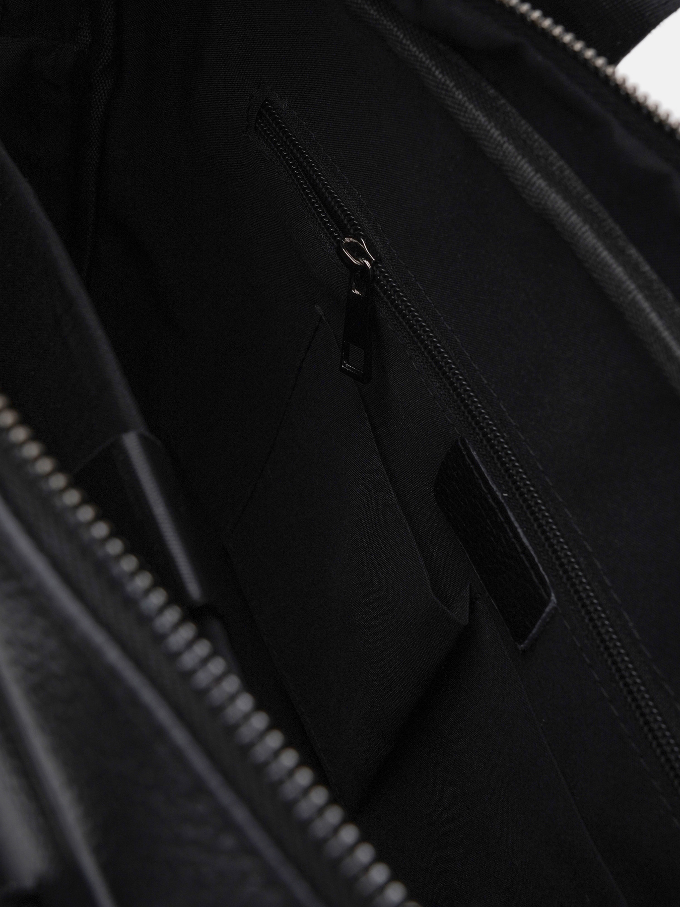 Сумки Borsa Leather модель K166458bl-black Фото