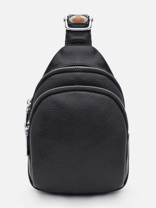 Рюкзаки Borsa Leather модель K15-606bl-black Фото