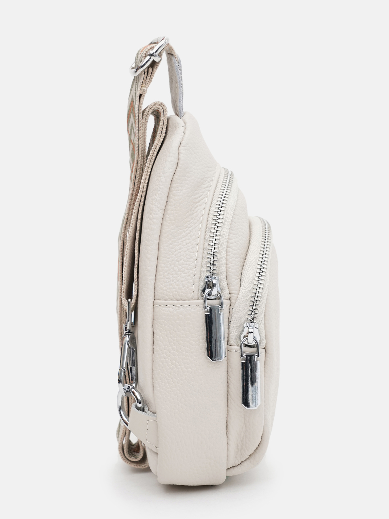 Рюкзаки Borsa Leather модель K15-606w-white Фото