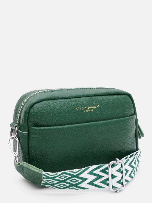 Сумки Borsa Leather модель K15-5818gr-green Фото