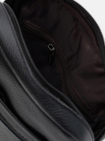 Сумки Borsa Leather модель K1266-3bl-black Фото