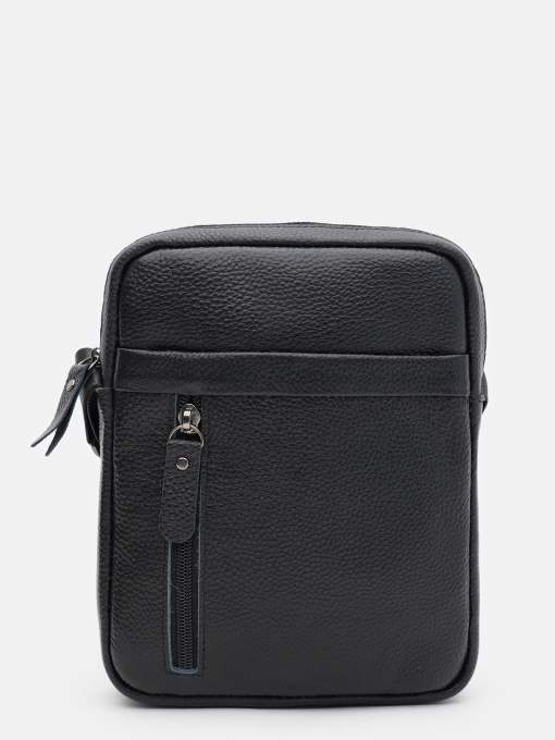 Сумки Borsa Leather модель K1266-2bl-black Фото