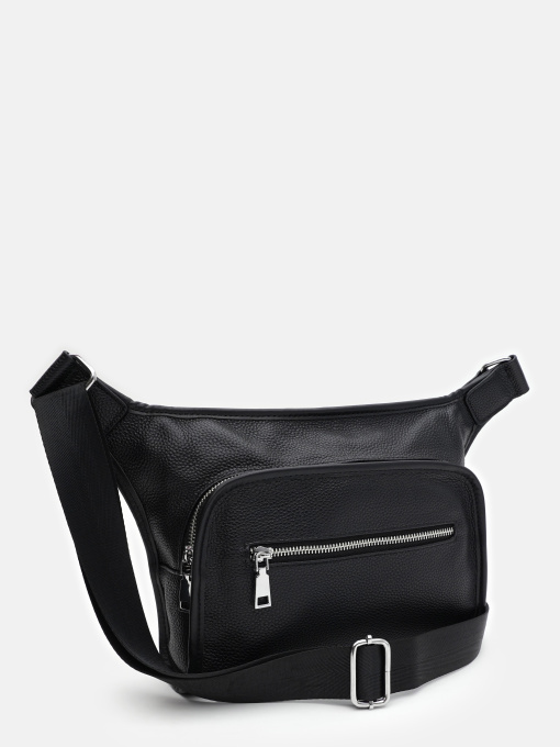 Сумки Borsa Leather модель K166317bl-black Фото