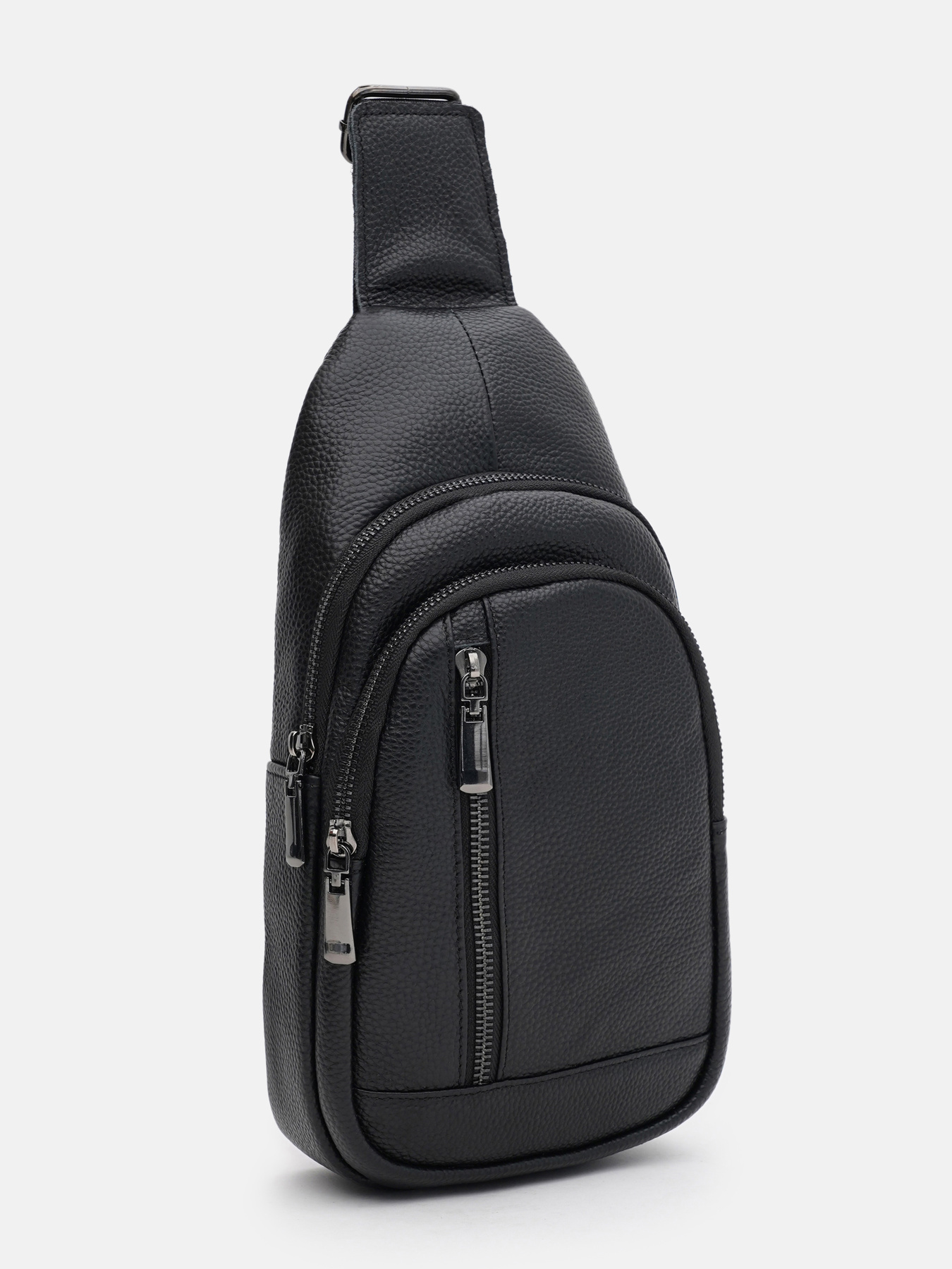 Рюкзаки Borsa Leather модель K1620f-black Рюкзаки Borsa Leather модель K1620f-black Фото