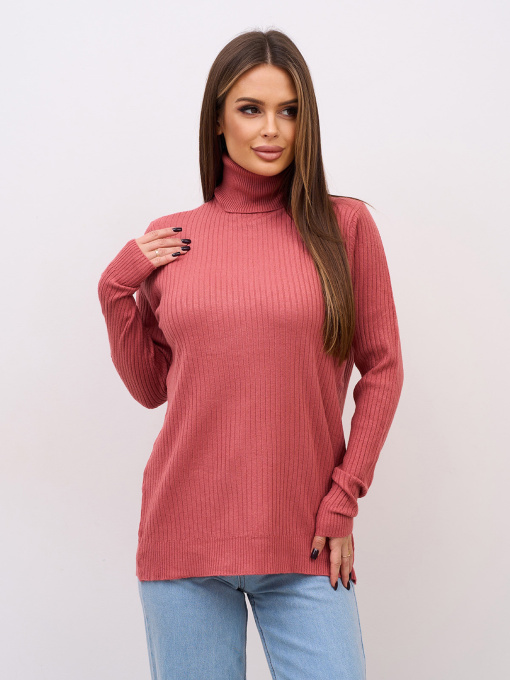 Свитры и кардиганы ISSA Plus модель WN20-721_темно-розовый Фото