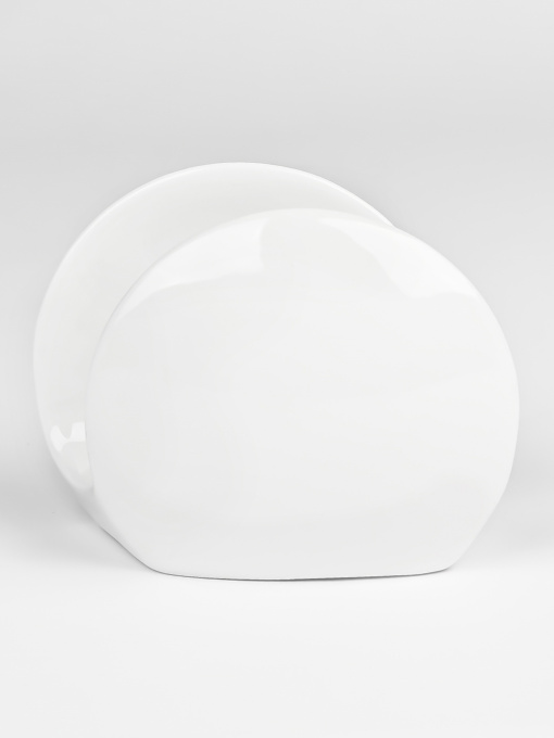Салфетница "Жемчужина" фарфоровая MBM HOME модель KP-108 WHITE Фото