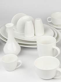 Салфетница "Жемчужина" фарфоровая MBM HOME модель KP-108 WHITE Фото