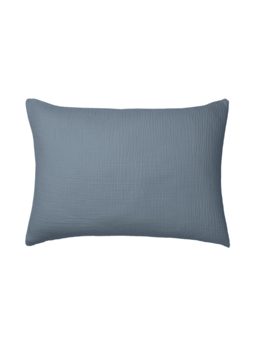 Наволочка "Саторі" з з мусліну MBM HOME модель BL-P-14 CLOUDY GRAY Фото