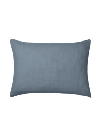 Наволочка "Саторі" з з мусліну MBM HOME модель BL-P-14 CLOUDY GRAY Фото