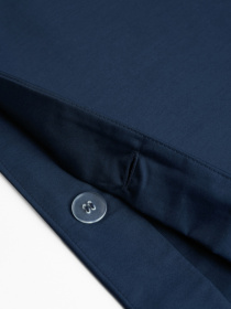 Пододеяльник "Лунное сияние" из натурального сатина MBM HOME модель BL-DC-15/16 DEEP BLUE Фото
