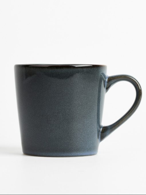 Кружка "Фьорд" из каменной керамики темно-синяя MBM HOME модель KP-125 DEEP BLUE Фото