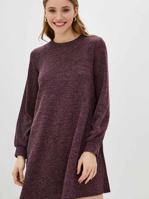 Сукні ISSA Plus модель 12991_burgundy Фото