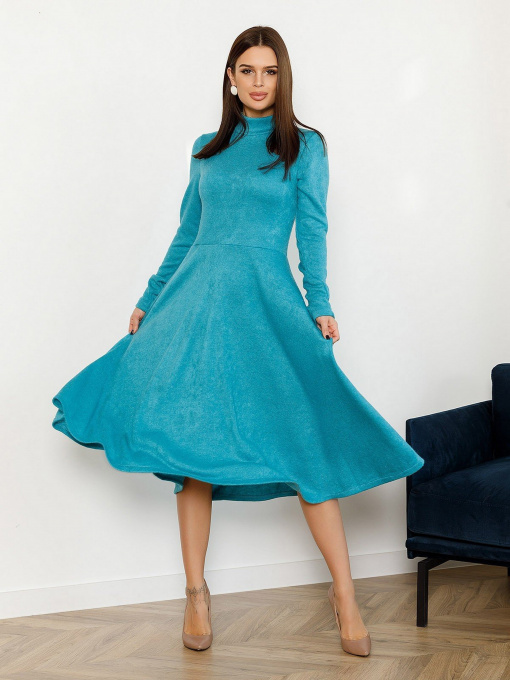 Сукні ISSA Plus модель 12352A_turquoise Фото